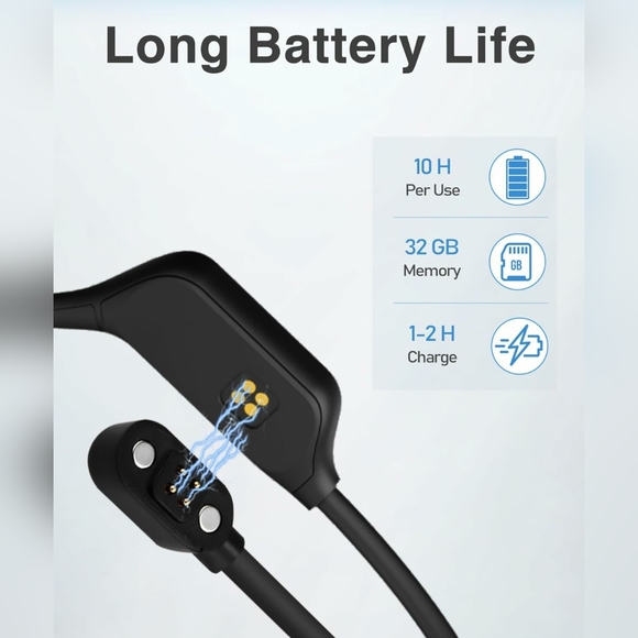 Hamuti Open Ear Bone Conduction Headphone - Picture 3 of 6